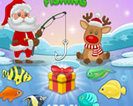 Santas christmas fishing online