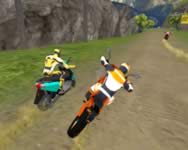 Dirt bike stunts 3D kaland HTML5 játék