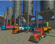 Oil tanker truck game kaland HTML5 játék