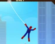 Spidey swing kaland HTML5 játék