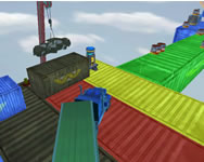 Truck simulator parking 3D kaland HTML5 játék